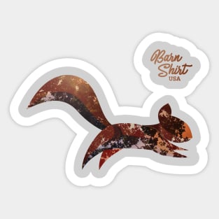 Squirrel Tree Sticker